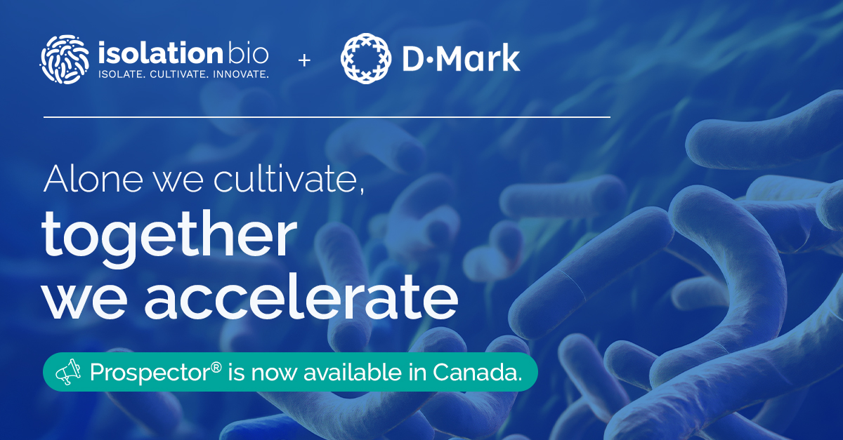 IsolationBio's tweet image. Great news! You can now purchase the Prospector® in Canada through D-Mark Biosciences. It’s now easier for microbiome researchers to move away from Petri dishes and into high throughput microbial isolation and cultivation.
dmarkbio.com
#microbiome @DMARKBioscience