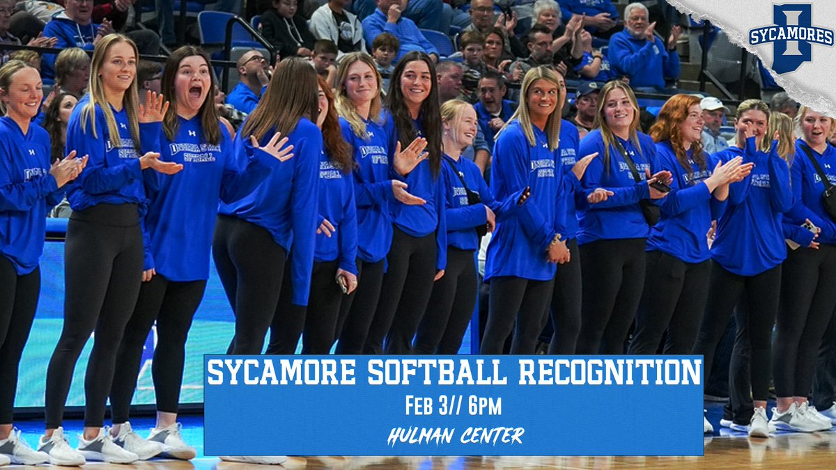 🚨Come join us THIS Saturday to support <a href="/IndStBasketball/">Indiana State Basketball</a> and recognize the Sycamore softball team! We are only 10 days away from our season opener in Houston!🥎👏