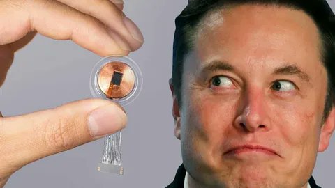 #TELEPATHY Elon Musk successfully implants a chip in a human brain, paving the way for mind-to-mind communication 👏
