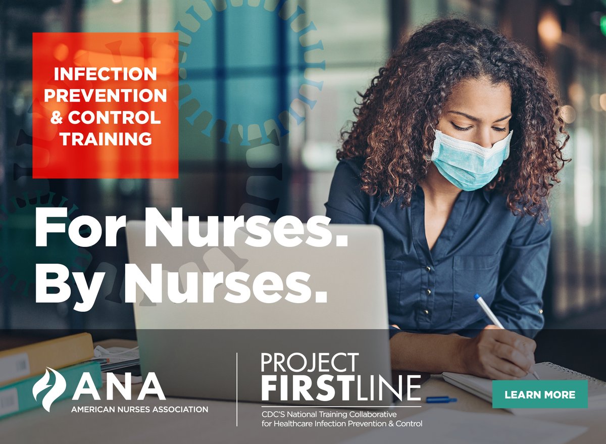 ANANursingWorld's tweet photo. Refresh your #InfectionPrevention &amp; Control knowledge with a new training module from ANA’s #ProjectFirstline examining antimicrobial 🦠 resistance &amp; the pivotal role that clinical #nurses play in mitigating this global health concern. Register for free: https://t.co/s0aCcCSiMn https://t.co/abTz4n8jHa