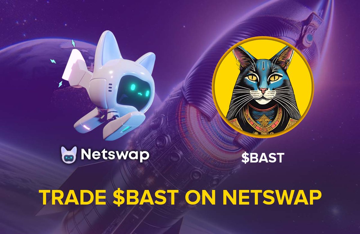 Bastet_meme's tweet photo. πββ¬Trade $BAST on @netswapofficial
The only official exchange route is BAST/Metis pair on Netswap: https://t.co/KisWoD7TFg
Don't miss the opportunity to join the promising #memefi project within the $METIS ecosystem.
#BAST #METIS #MetisCommunity #memecoin #netswap https://t.co/NQbjInqFJW