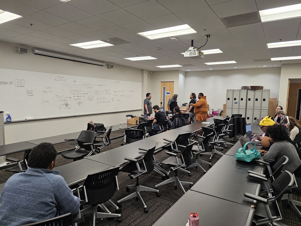 _CodeCrew's tweet image. Participated in @GlobalGameJam this past week with @MemphisGameDev! We're happy to be a part of something globally, creating video games and making new friends! #GritGrindCode