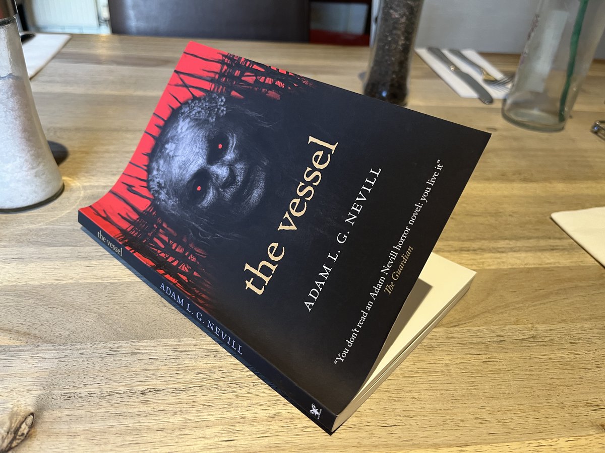 Rob Ⓜ️ (@sirdidymus_) on Twitter photo Started reading The Vessel today. A real page turner! 👍you can always rely on <a href="/AdamLGNevill/">Adam Nevill</a> for a gripping story. Started reading The Vessel today. A real page turner! 👍you can always rely on <a href="/AdamLGNevill/">Adam Nevill</a> for a gripping story.