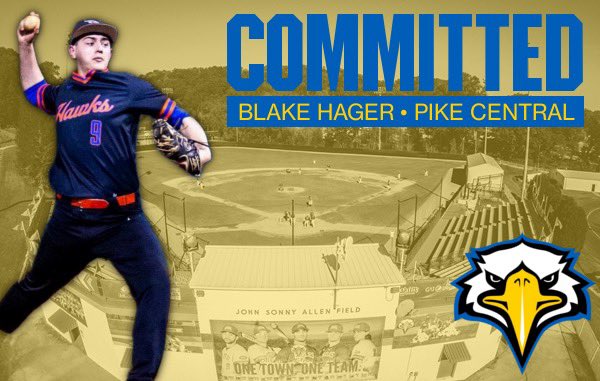 The Hawk's Hangout (@pchawkshangout) on Twitter photo Over the weekend Pike County Central’s <a href="/KBlakeHager/">Blake Hager</a> announced his commitment to continue his academic & athletic career with <a href="/MSUEaglesBsball/">Morehead State Baseball</a>! Congratulations Blake! Hawk Nation couldn’t be more excited for you! #CentralPride 🔶🔷💙💛🦅 Over the weekend Pike County Central’s <a href="/KBlakeHager/">Blake Hager</a> announced his commitment to continue his academic & athletic career with <a href="/MSUEaglesBsball/">Morehead State Baseball</a>! Congratulations Blake! Hawk Nation couldn’t be more excited for you! #CentralPride 🔶🔷💙💛🦅