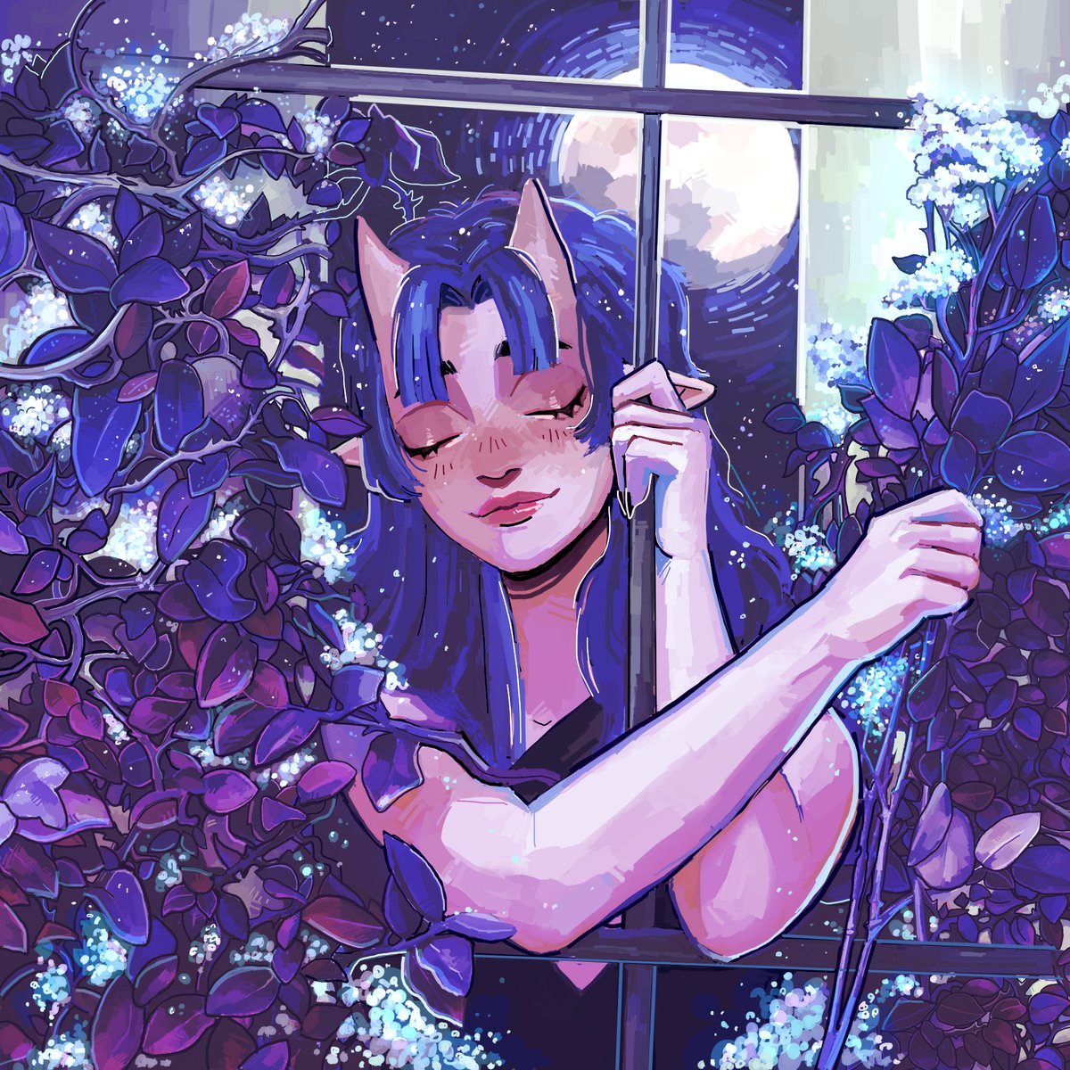 StarheartVR's tweet photo. Moonglade Express is out on bandcamp now!! This stunning artwork was made by the very talented @MisterCarnival https://t.co/Uj48fCfQ4B
