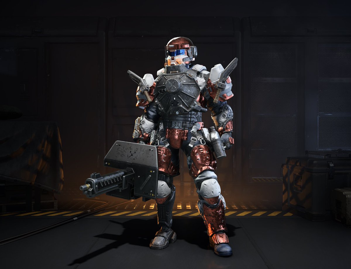justahaloguy's tweet photo. I’m mad at 343 for giving me so many customization options after today’s update. https://t.co/PmQx3oxrYR