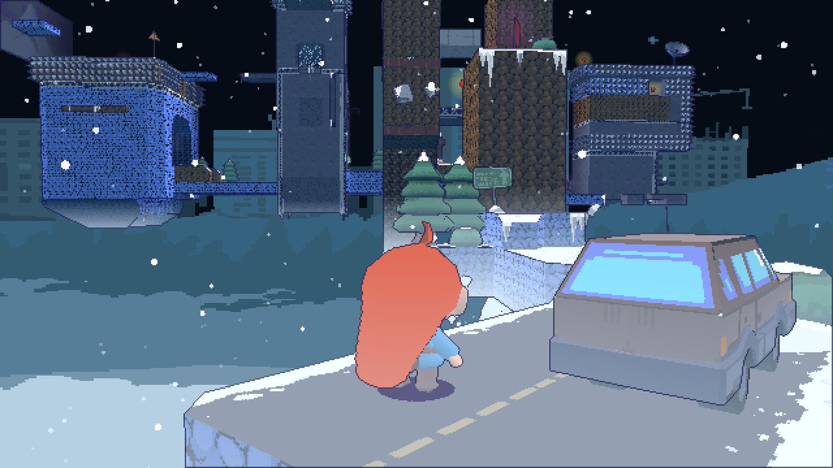 molantpk_'s tweet photo. Os criadores de Celeste fizeram uma versão tridimencional do jogo, no estilo Nintendo 64, pra comemorar os 6 anos de lançamento do game

Isso é tão aleatório que parece até fan made, mas é oficial e levaram só uma semana pra terminar isso

O mais legal: o jogo é gratis! https://t.co/AvRTIcSp0R