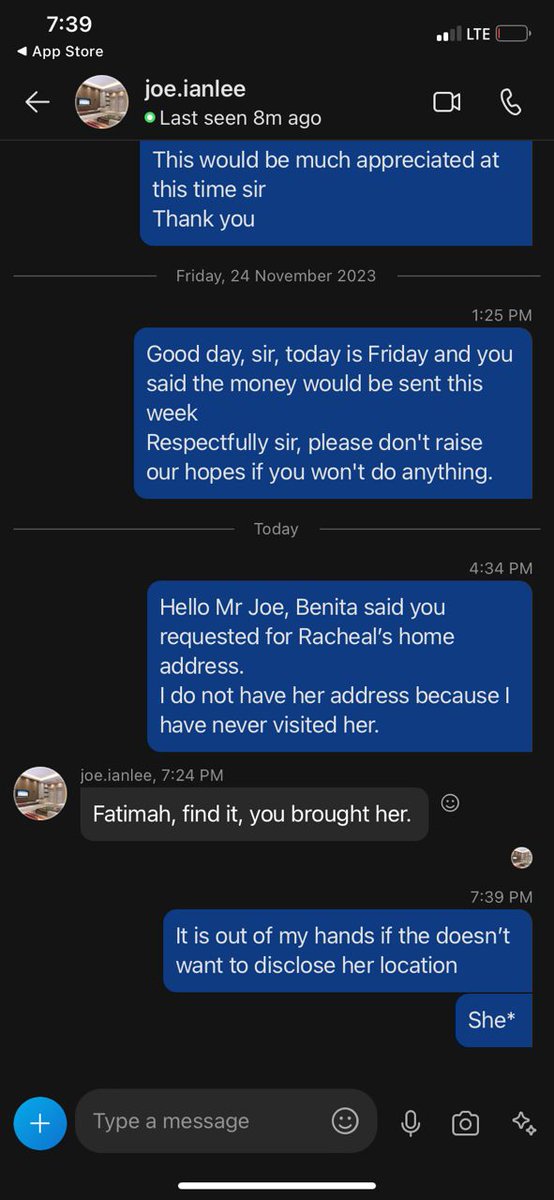 Tobielobba's tweet photo. Everyone,@joeonyero is not backing down on the threats, he's also threatening my friend and colleague.
This man is a criminal @GOVUK help. 
I have receipts here.

 Scam organization @BebuzeeItalia @BebuzeeAuto @bebuzeeofficial https://t.co/QJlHhHgScx