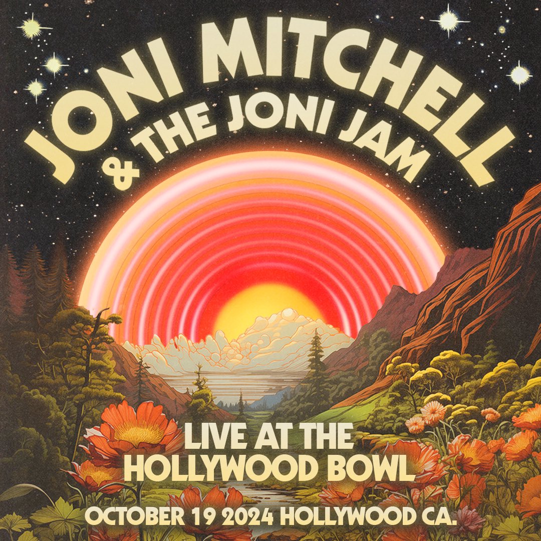 It’s really happening! @jonimitchell & The Joni Jam, Live @HollywoodBowl. Saturday, October 19th is going to be a night for the ages! 💫 Tickets are on sale Friday, February 2nd at 12pm PT. See link in bio for more info.