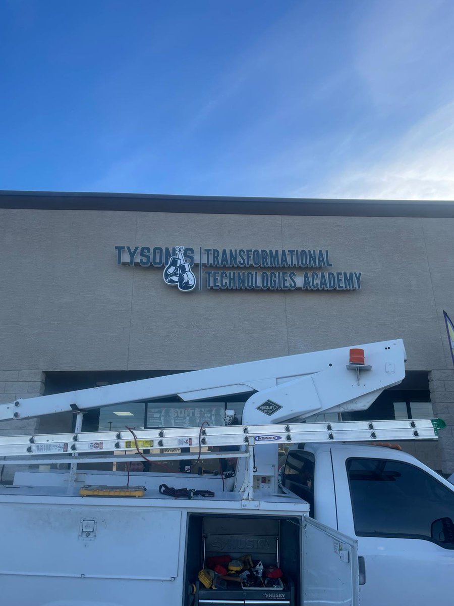 The signage is up for our latest institution Tyson's TTA in Phoenix, Arizona! 🚀💫 Stay tuned for more updates as we gear up for an amazing journey of learning and growth! #mlmpipa #tta #foundationacademies #educationmatters #learningtogether #makeanimpact #changinglives