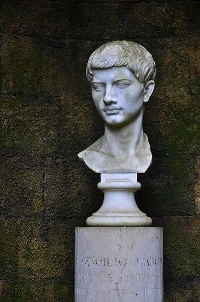 Ama ömrümüzün koskoca yıllarını harcayıp tükettik,
artık atlarımızın buhar tüten boynunu çözmek zamanı!

(Vergilius, Georgica, 2.540)