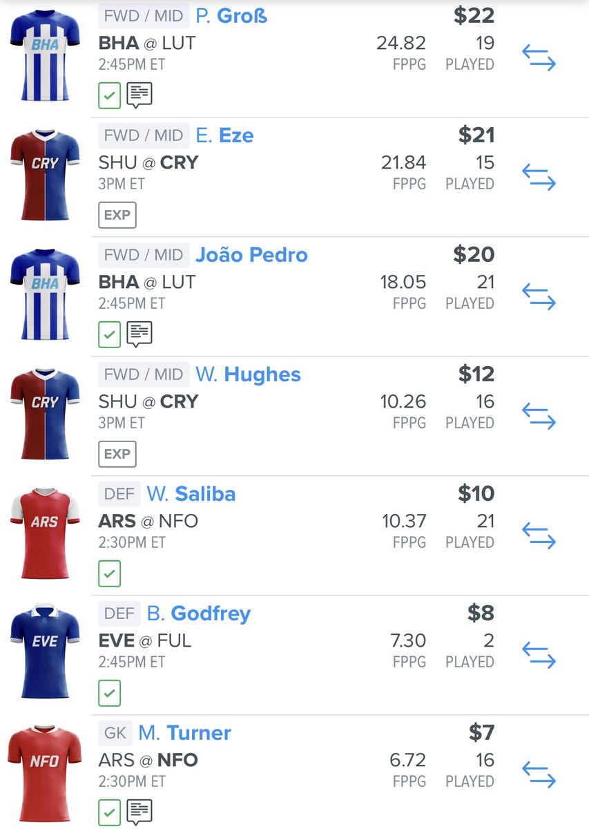 FanDuelLocks's tweet photo. #EPL MAIN ๐
Newcastle ๐ฐ @ Villa ๐ฆ
#NEWAVL #freelineups #fanduel https://t.co/4wlsqf4UMU