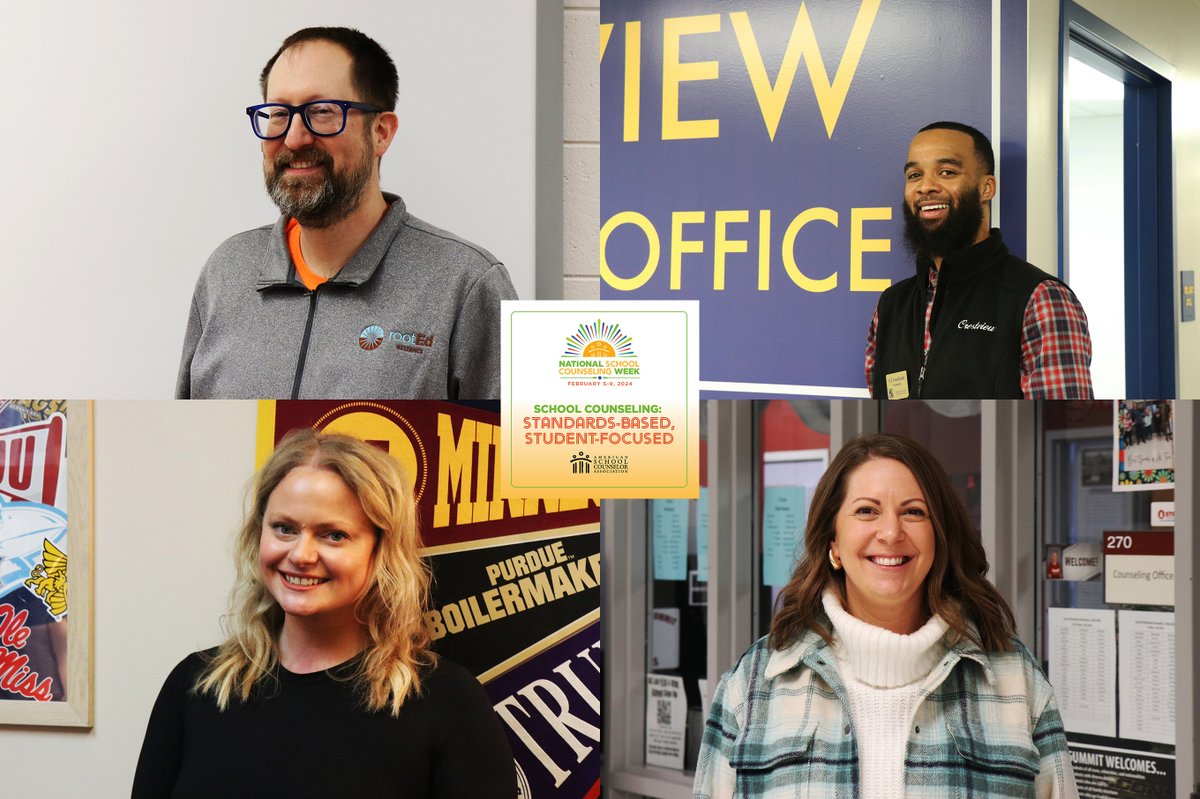 rockwoodschools's tweet photo. During National School Counseling Week (Feb. 5-9), we celebrate the vital role our Rockwood school counselors play in the educational process for all students, K through 12! #WeAreRockwood

Hear from four counselors about why they love what they do: https://t.co/uWkNHHS78g https://t.co/x6VaboVnSv