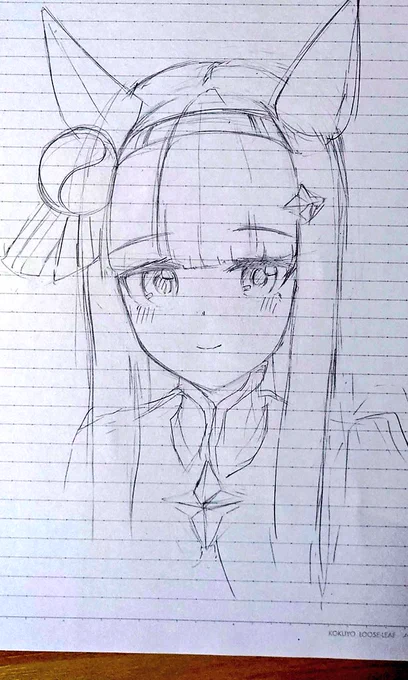 昔描いたの५✍
2週間も絵かいてないみょ😭 