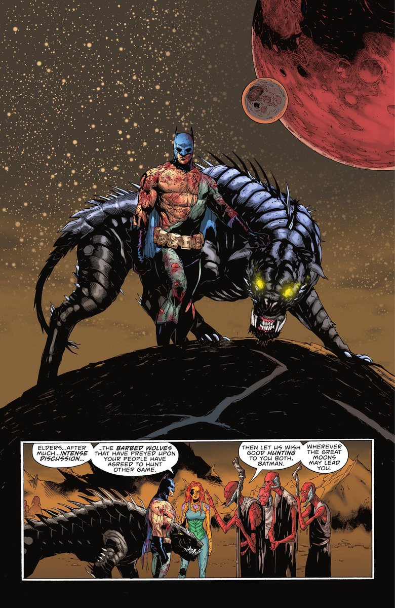 GeekpinEnt's tweet image. #ComicHighlight @Batman Off-World #3. 

#GeekpinEnt #DC #Batman #Comics