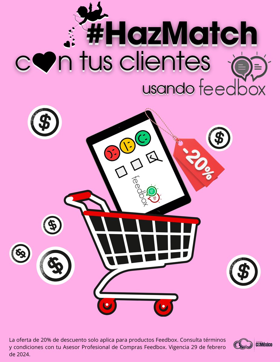 FeedboxCEM's tweet photo. #PorqueTeQueremos con nosotros! Aprovecha este mes e implementa Feedbox en tu negocio, ahora hasta con un 20% de descuento. 

Comenta y te enviamos información! https://t.co/oTf64n7JuJ