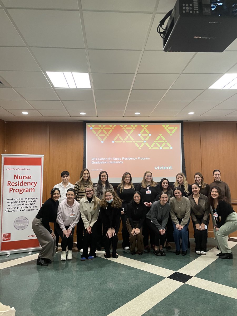 NYPNewGradRNs's tweet photo. Congratulations to the nurse residents of WC Cohort 61 on your graduation! We are incredibly proud of your impressive accomplishment and will support you as you continue to advance in your profession! ⁦@JoanHalpern⁩ ⁦@NYPProfDev⁩ https://t.co/dltdXpQqxJ