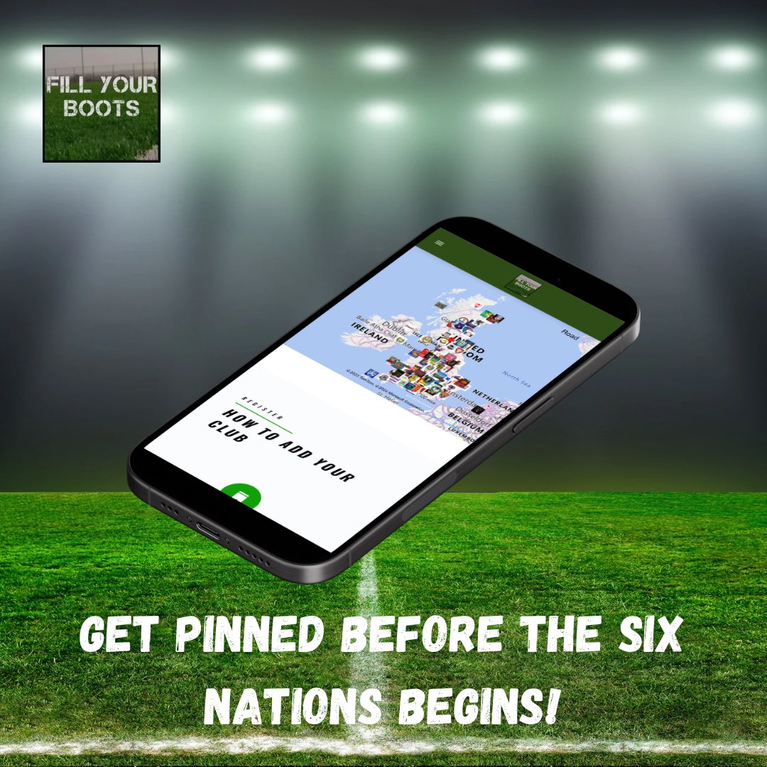 fyb_rugby's tweet photo. 🌎🏉 We are going to be promoting our “Find a Rugby Club” map a lot during the Men’s &amp; Women’s Six Nations!

Register for a free club profile today &amp; get pinned for the start of the tournament!!

🔗 https://t.co/eqwyYl0udT https://t.co/C3xJxmzBWR