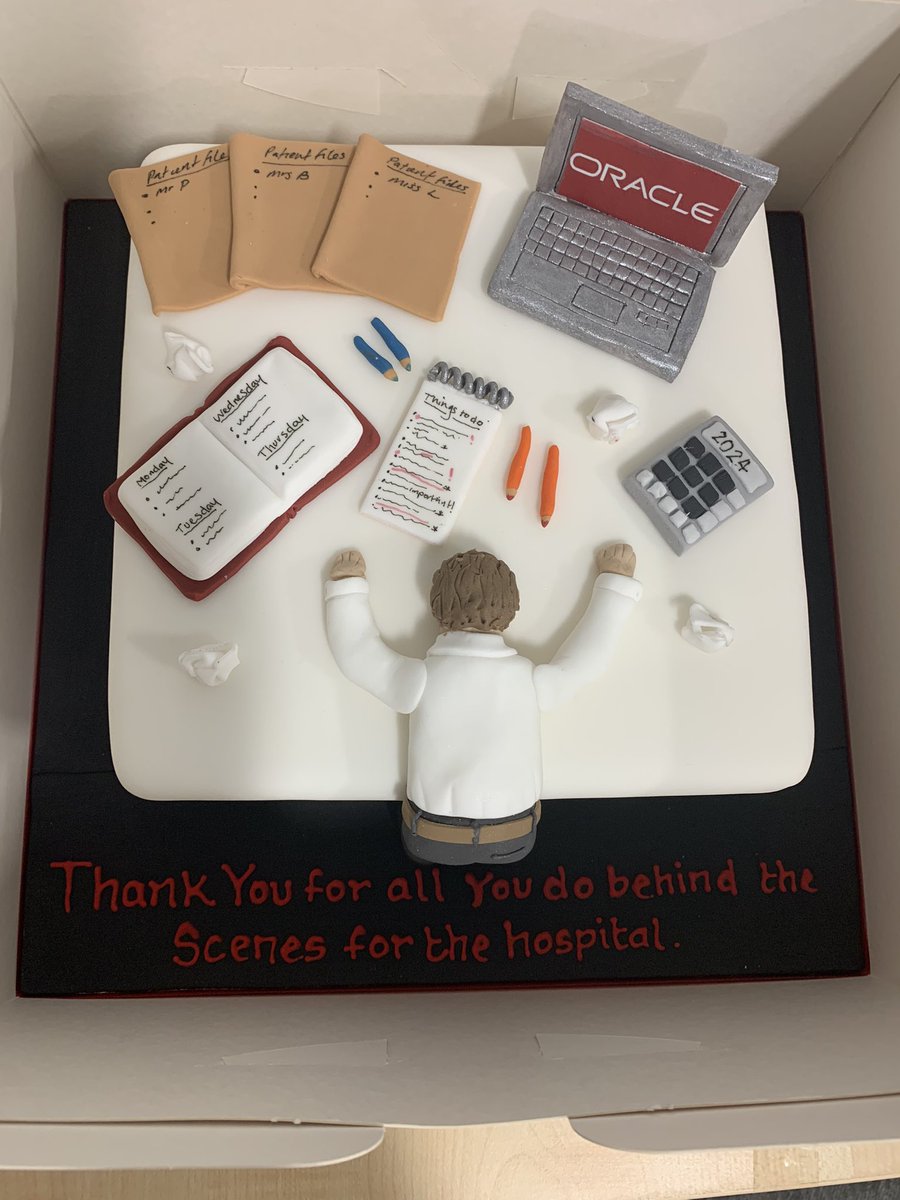 beth_potton's tweet photo. Thank you Ann Nutt, chair of the PAH Patient Panel who came to talk to the Finance Team today and surprised us with this amazing cake!! Thank you 🙏 @NHSHarlow https://t.co/ariSBqWEqY