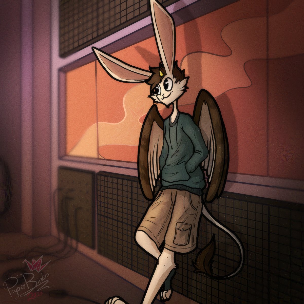 WarDrums_Comics's tweet photo. Caden is a lively musician and partner of our main character Anilah!

War Drums is a web-comic that follows Anilah De La Noche, trying to find herself after being sent back in time. 

War Drums releases May 25th, 2024.
#wardrumscomic #art #digitalart #furry #furryart https://t.co/gd8hlu7FUp
