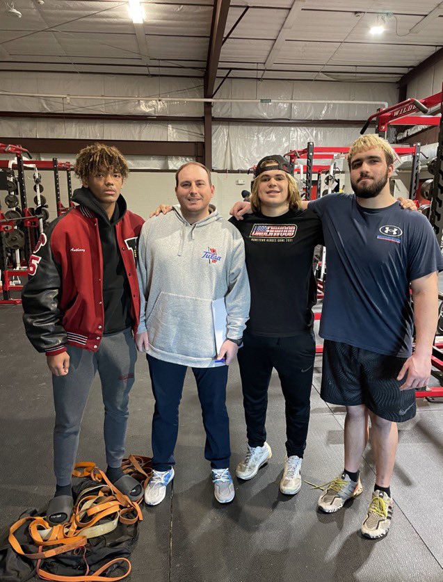 Big thanks <a href="/CScribner/">Cody Scribner</a> for coming to to visit!! <a href="/coachcondict/">Wagoner Football</a> <a href="/TulsaFootball/">Tulsa Football</a>
