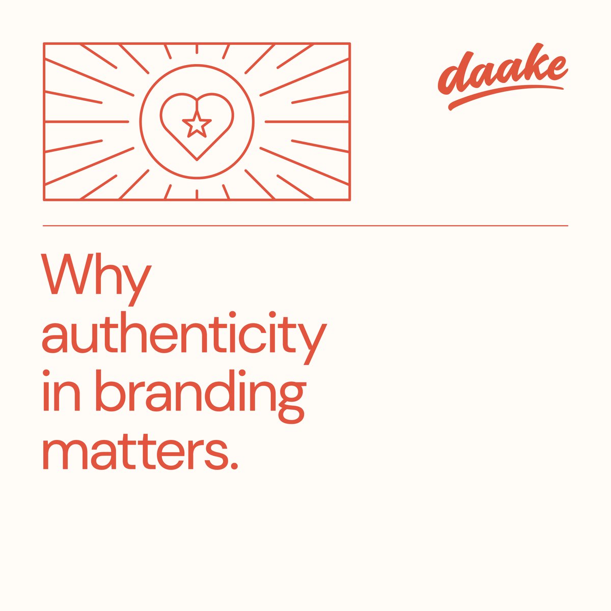 Daake's tweet image. As consumers have greater access to the inner workings of brands, and have stronger feelings of wanting to buy from companies with a purpose, it’s imperative that brands know their truth and live it, from the inside out.

Read on: bit.ly/484l2Uo