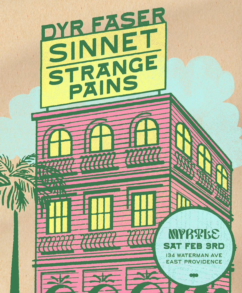 SinnetSongs's tweet photo. SATURDAY!! 
At Myrtle - No Cover - 8PM https://t.co/WzKtTjQkK2
