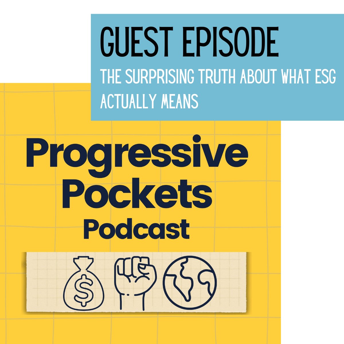 We have a special surprise this Tues- a guest episode from our friends at Progressive Pockets Podcast (formerly Spend Donate Invest). This guest episode is on 'The surprising truth about what ESG actually means.' ow.ly/WKss50Qw1PJ