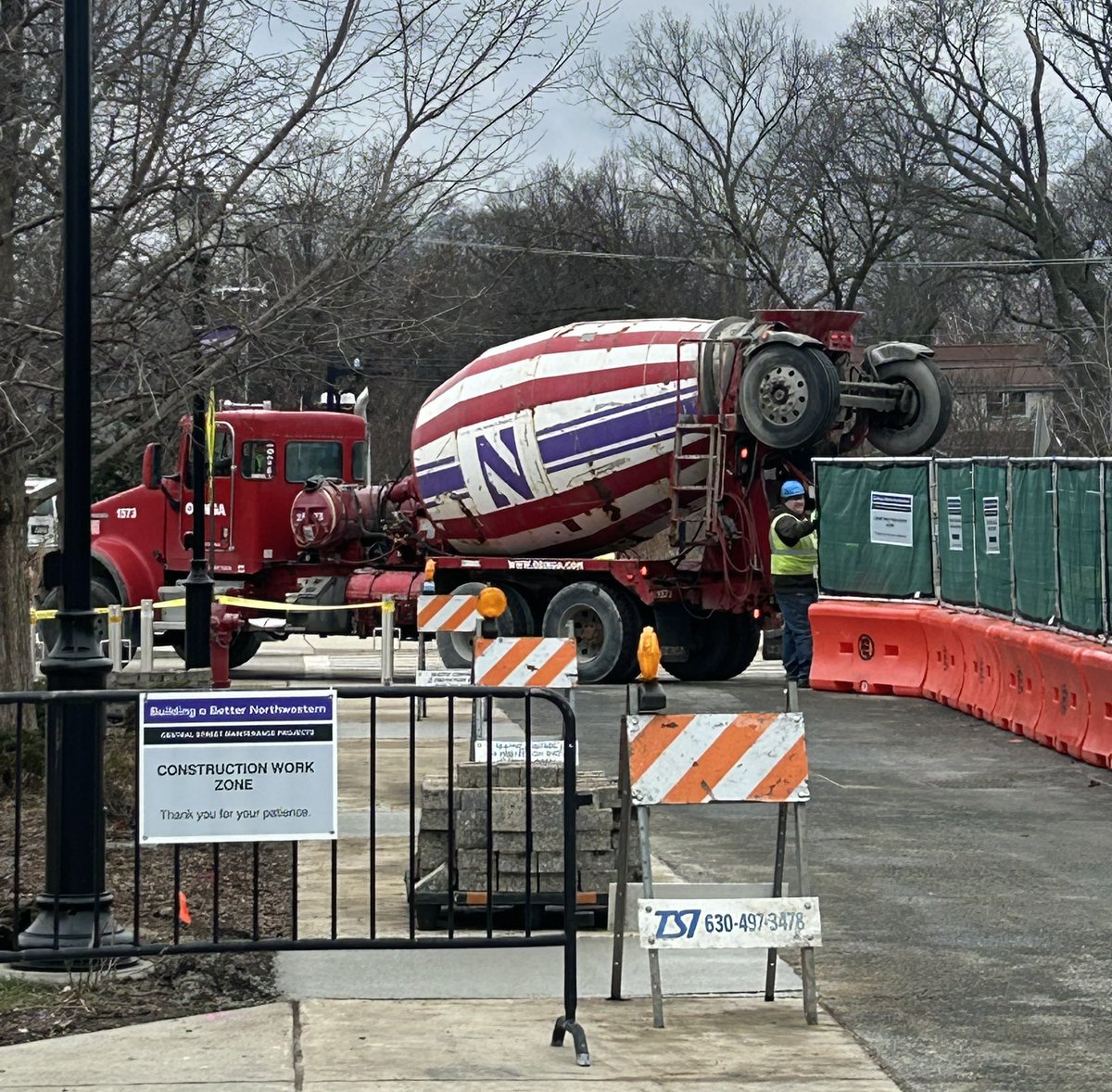 The Northwestern Cement Mixer is real and it’s beautiful