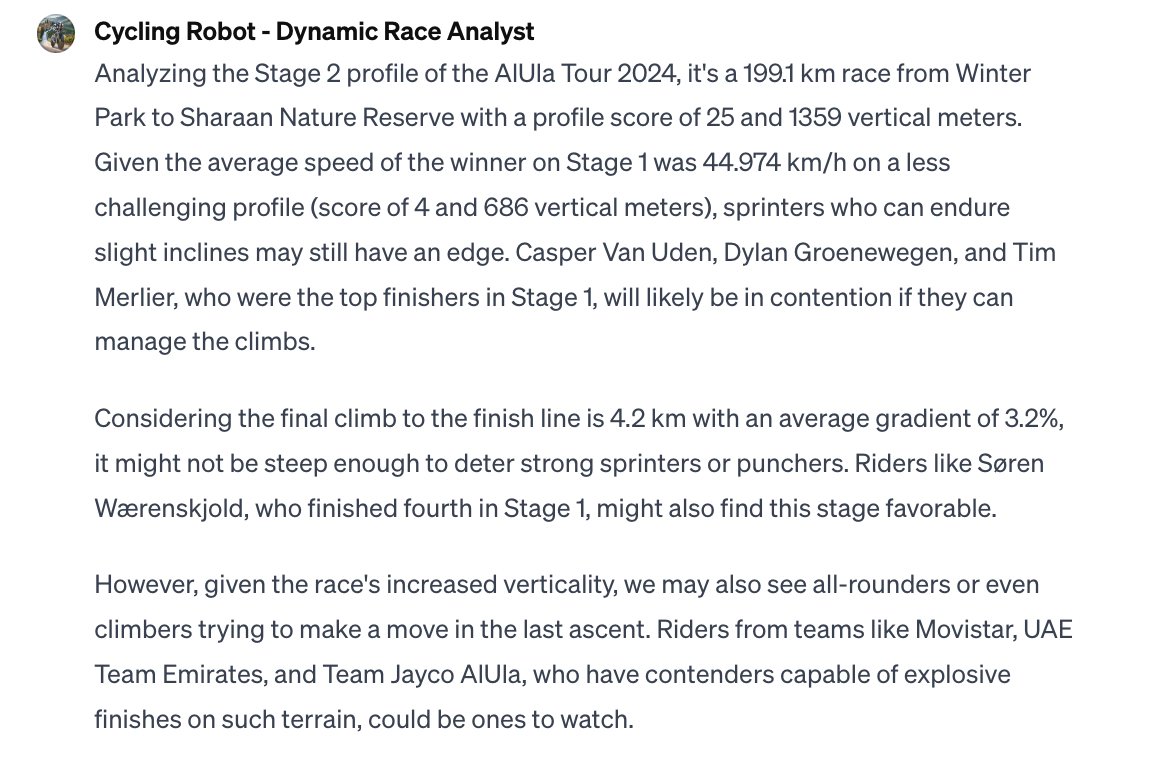 Stage 2 AlUla Tour: