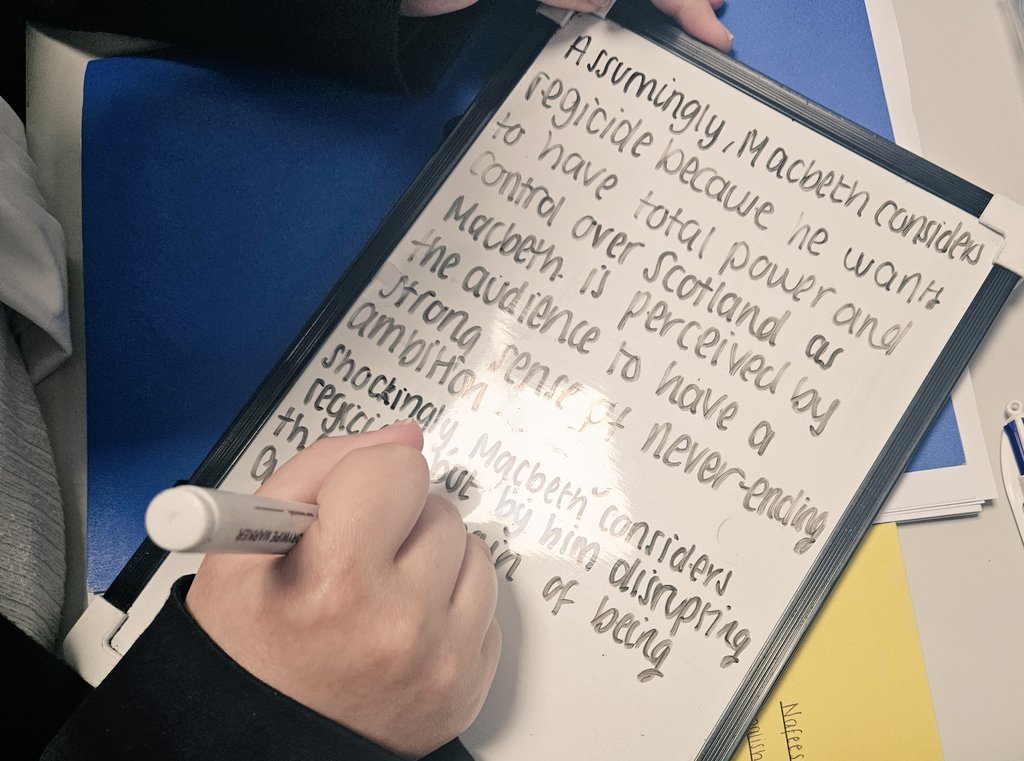 Well done, Year 11!
We are having a major focus on grammar in academic writing - using MWBs to build confidence in creating thoughtful sentences. Thank you @FunkyPedagogy and <a href="/mmgiovanelli/">Marcello Giovanelli</a> for your amazing book on grammar! So many more strategies to use! <a href="/DixonsMA/">Dixons McMillan Academy</a> <a href="/SJordonDMA/">Miss Jordon</a>