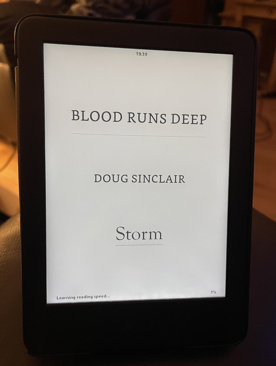 ByClaireWilson's tweet photo. Iโm going in ๐
#bloodrunsdeep #amreading
@DougASinclair @Stormbooks_co https://t.co/qP7U9pfOVC