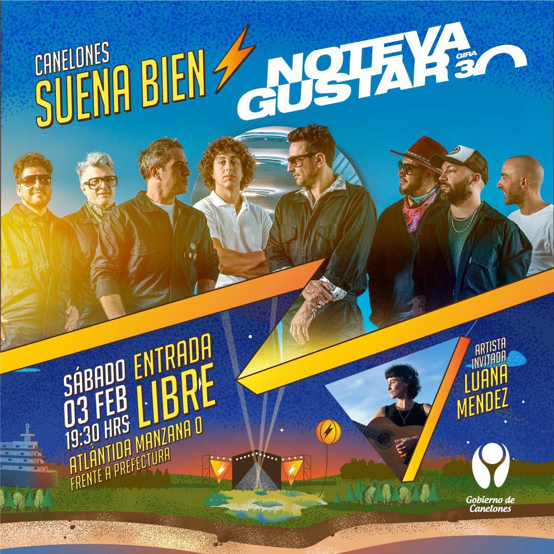 ntvgoficial's tweet photo. ¡URUGUAY! 🇺🇾 Estamos a NADA de nuestro primer show de la GIRA 30 AÑOS 🎂🥳 Nos vemos este sábado en la rambla de Atlántida o que?!?! Es con ENTRADA LIBRE! 🙌🙌 https://t.co/PGOhRYghY5
