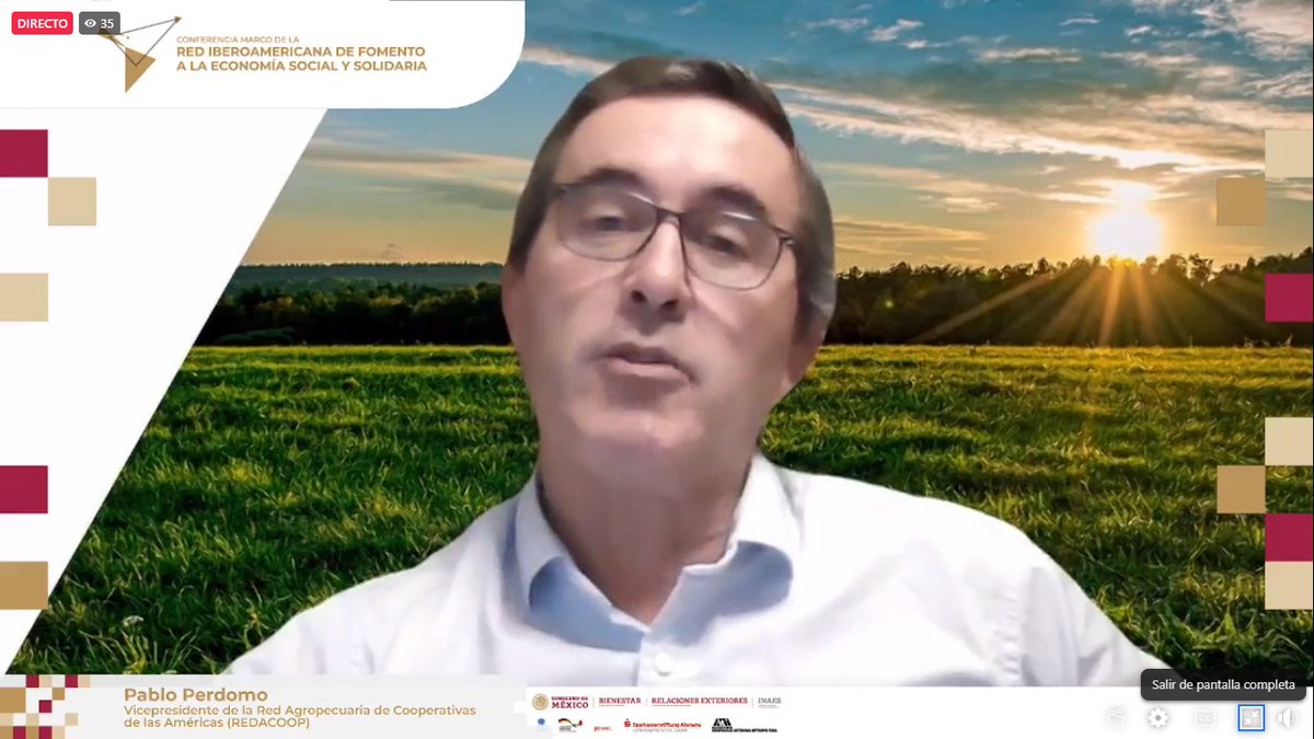 CAFUruguay's tweet photo. 📲 #AHORA:
Presidente de CAF expone sobre integración económica en la Conferencia de la Red Iberoamericana de Fomento a la Economía Social y Solidaria
Participa en representación de la Red de Cooperativas Agrarias de Américas, #REDACOOP
📌 Miralo aquí: https://t.co/vEwloe9NVP https://t.co/irrccadhKJ
