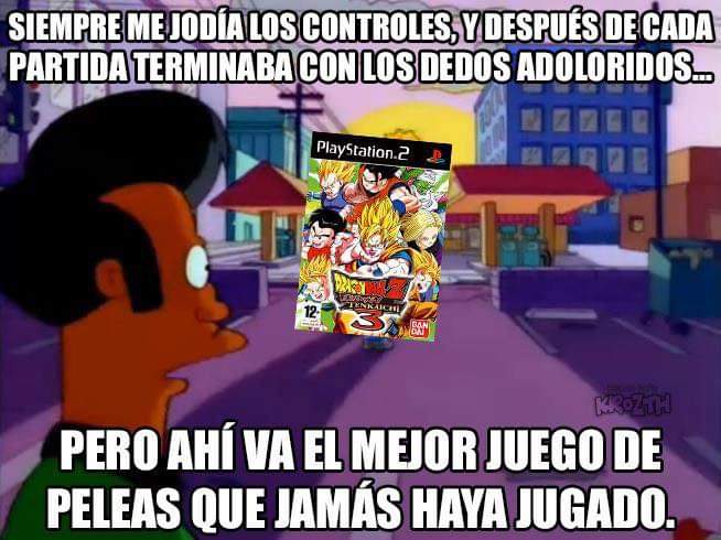 ElRoberthitch's tweet image. Alguien recuerda como se ponían sus dedos cuando jugaban al #dragonballbudokaitenkaichi3 ? Si que dolía pero el control era el que se llevaba la peor parte aún así fue el mejor juego de #dragonball 😎