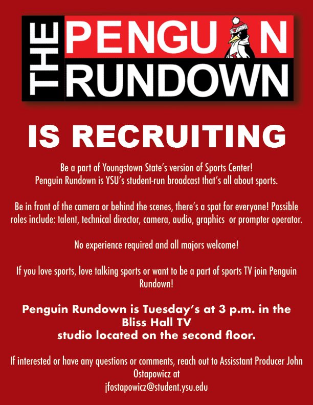 PenguinRundown1's tweet photo. @youngstownstate students‼️‼️‼️ https://t.co/nICror0HtX