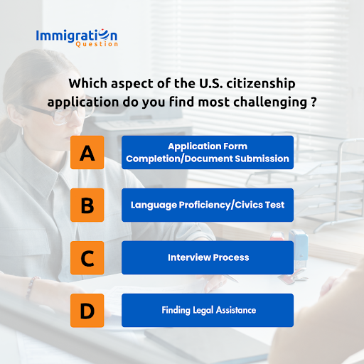 IMQuestionUSA's tweet image. What&apos;s the biggest hurdle on your journey to U.S. citizenship? 

Vote now and let your voice be heard! 

#USCitizenshipPoll #PathToCitizenship #VoiceYourChallenge
#USimmigration #immigrationquestion