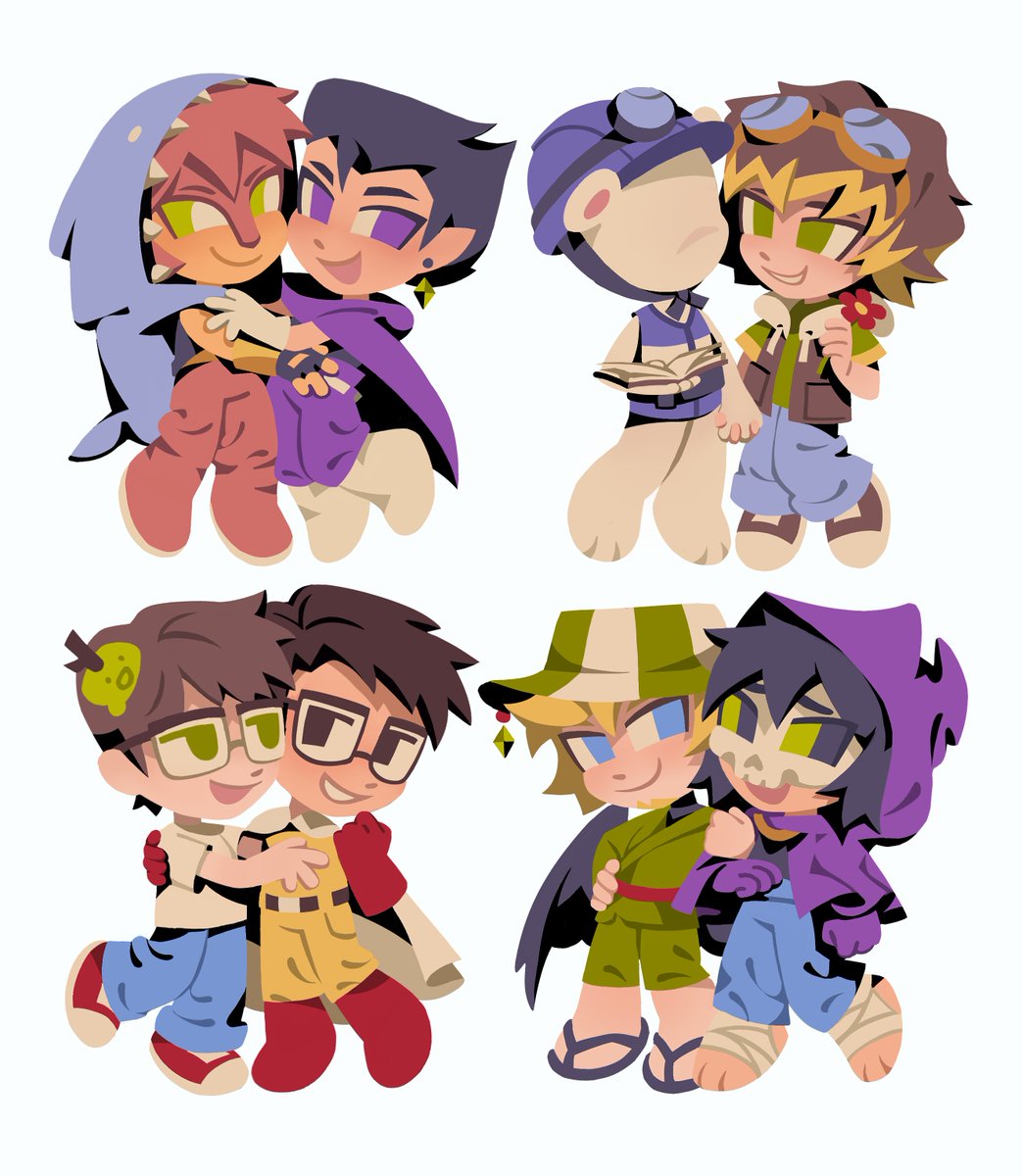 polukhina_sonya's tweet photo. charm designs part 2 🫂 #fooligetta #frubbo #slimeriana #deathduo #qsmpfanart #qsmp https://t.co/V4wzn30lYF