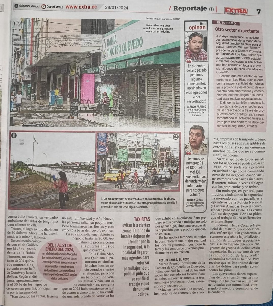 CAPTURLOSRIOS's tweet image. El sector Turístico sobrevive ante la ola delictiva en Los Ríos y el @ecuador  somos optimistas de días mejores en los que prime la seguridad y confianza para que nuestros turistas nos visiten pero mientras necesitamos alternativas para oxigenar pagos obligatorios S.O.S Turismo