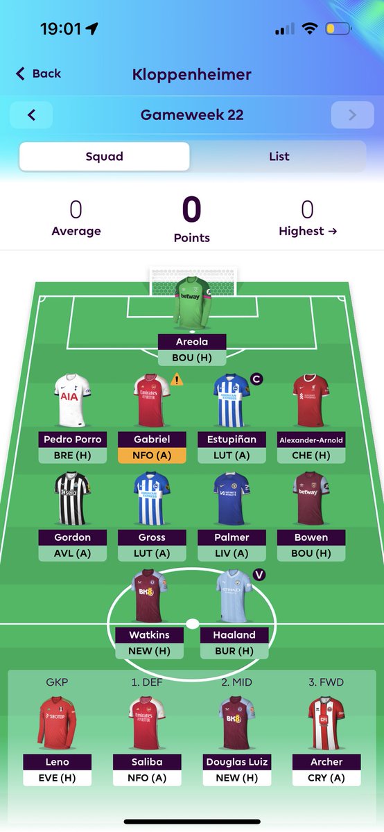 BasedFPL's tweet photo. been a while 

just wanted to share that i captained Estupiñan and Brighton have just conceded 2 goals in the first 3 minutes https://t.co/tElf9tJ0Sw