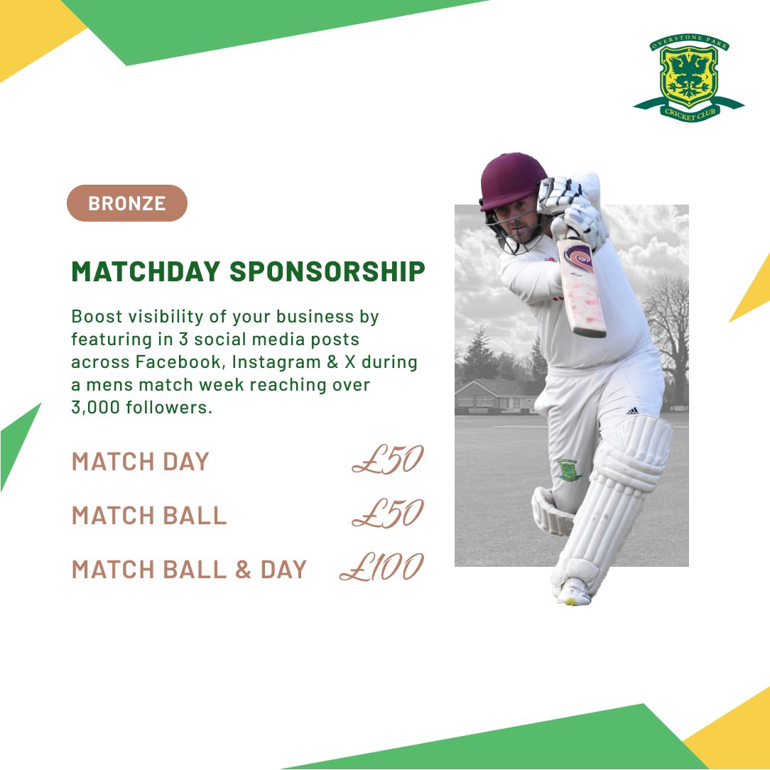 Overstone Park CC tweet media