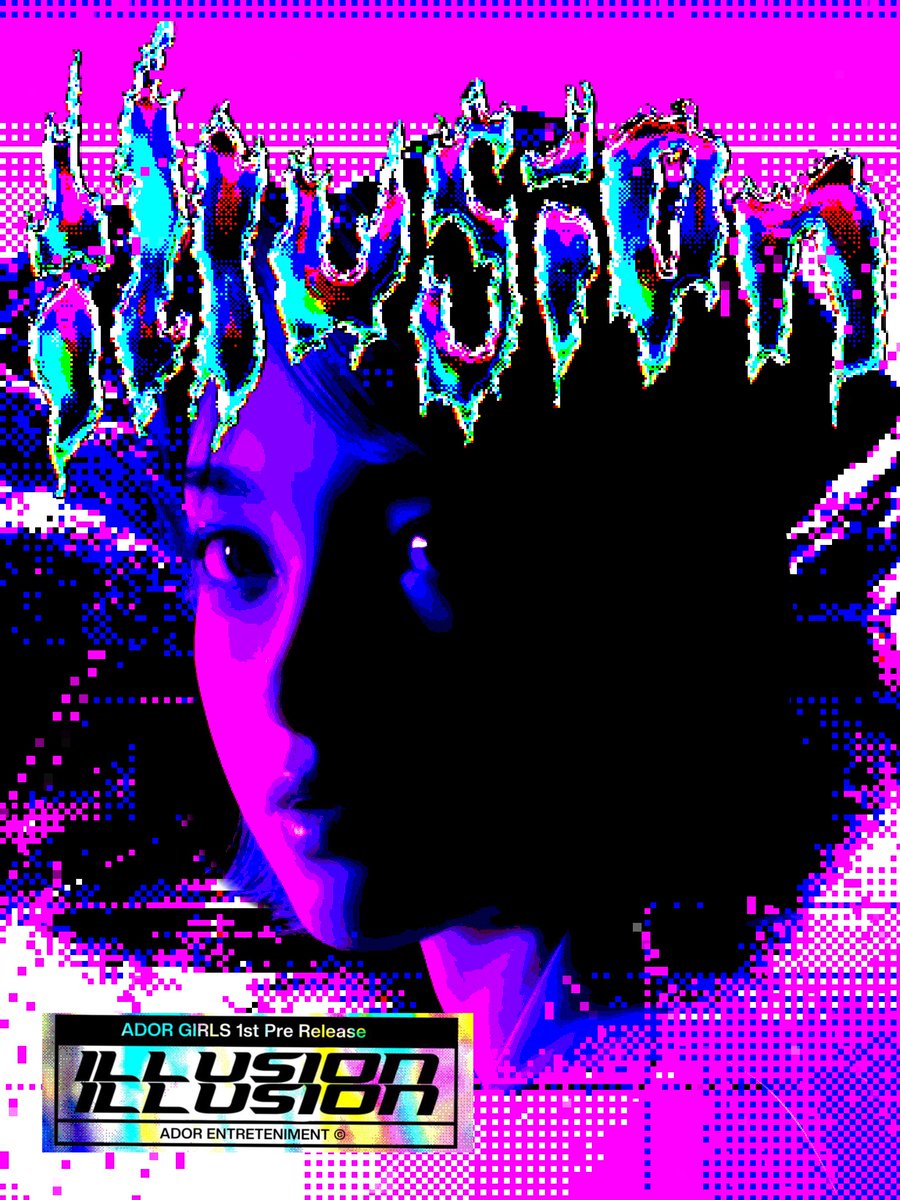 ADORB2B's tweet photo. ADOR GIRLS 좋아하다 " #ILLUSION
✮ ⋆ ˚｡𖦹 ⋆｡°✩ 1ST PRE/RELEASE 

👾✮👾✮👾✮👾

SHADOW ' CONCEPT 

➫ 2024.02.01 1PM (KST) / 0AM (ET)
M/V RELEASE ✅ 

[ # ] #ADOR #VideoHLC #LUV #ELECTRA  #SHADOW #HADLER #BILLIE ; [ @ ] @RHallucinado @ADORHALLUCINATE https://t.co/qEVRWWO2zo