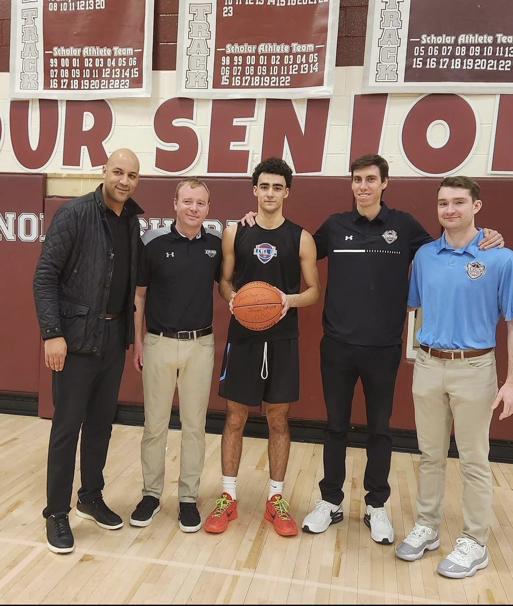Special shoutout to <a href="/triantafyllouV/">Vasilis Triantafyllou</a> (North Shore ‘24) on eclipsing the 1,000 points mark by scoring 40 pts in a W with last night. He is the 3rd player in school’s history to achieve this goal. V is an unsigned senior that is ready to step in &amp; add value to a college program!