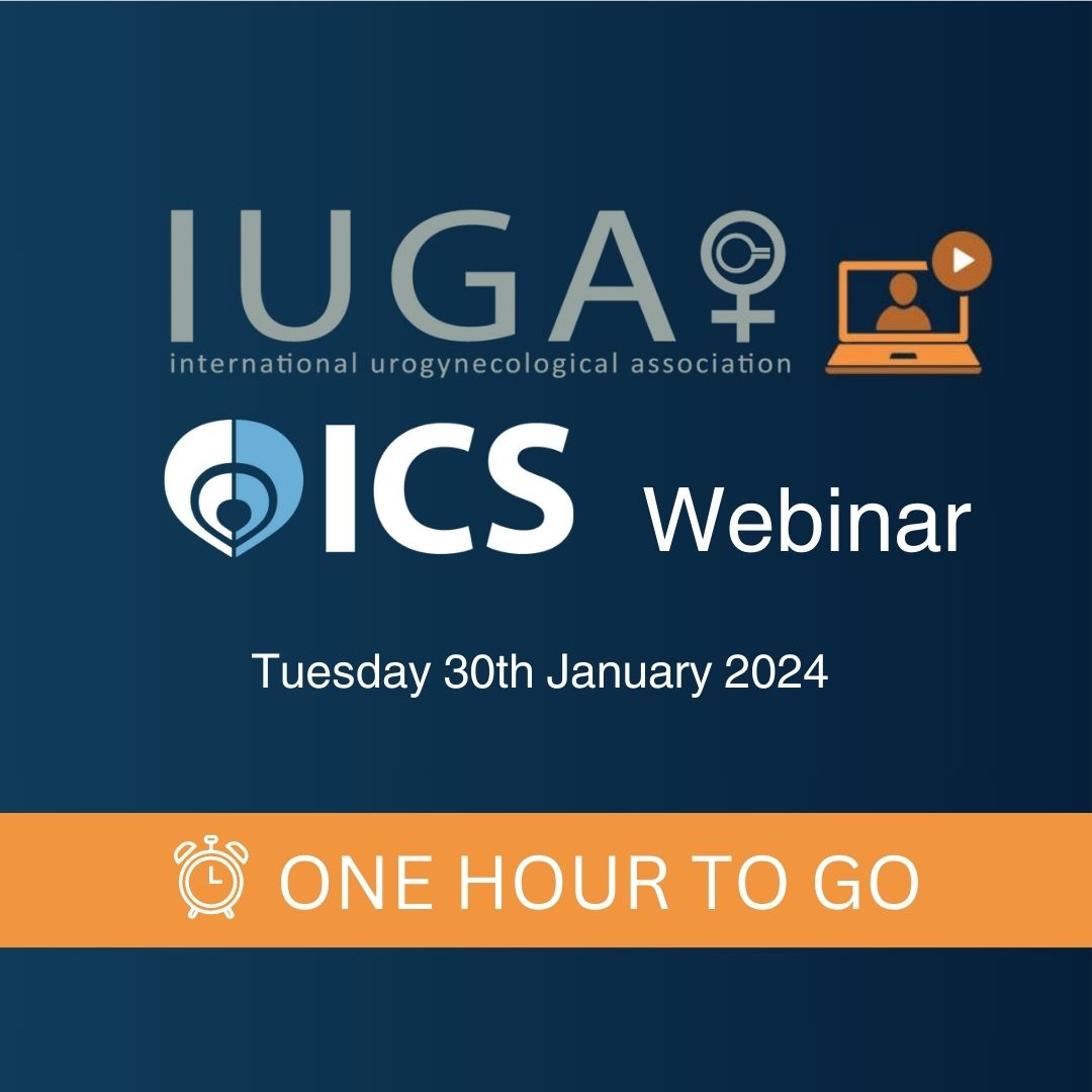 icsoffice's tweet photo. The free webinar on female voiding dysfunction starts in one hour!

Join the panel as they explore treatment for patients with apical prolapse: Hysteropexy or Hysterectomy. 

It's not too late to register: https://t.co/3xj1pPJGUm

#ICSEducation #Urology #Urogyn #Continence https://t.co/D3GLJM03GX