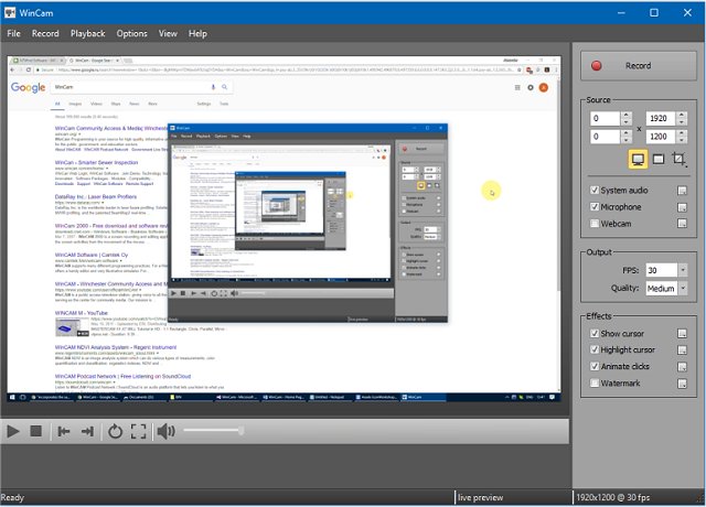 majorgeeks's tweet image. Updated - WinCam is designed to be a simple but powerful #screenrecorder.
majorgeeks.com/files/details/… #software #screencapture
