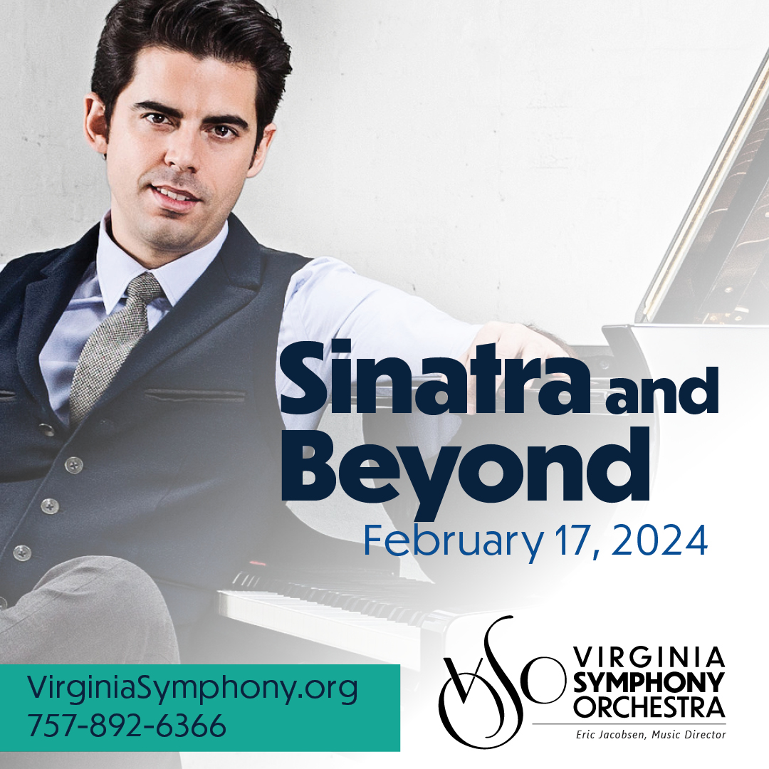 VABeachArts's tweet photo. @CityofVaBeach Arts & Humanities Commission grantee @VASymphony brings the sounds of Sinatra, and beyond, to the @SandlerCenter at 7:30 p.m. on Saturday, Feb. 17, 2024. ποΈ
Learn more, and get tickets, at https://t.co/lFzVDzbhbc.
#vbarts https://t.co/fhquvwFe4f