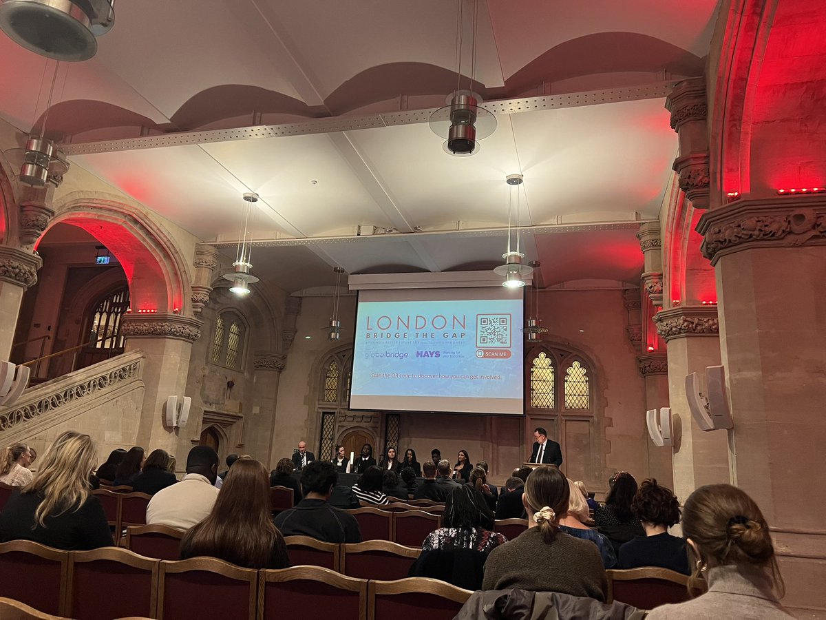 Such an inspiring event for our London Youth hosted by <a href="/cityoflondon/">City of London</a> and <a href="/globalbridgeltd/">globalbridge</a> with brilliant keynote speakers <a href="/FloydSteadman/">Floyd Steadman</a> CBE walking us through real life journey's that truly depict that if actions are sincere they can result in dreams coming true 👏