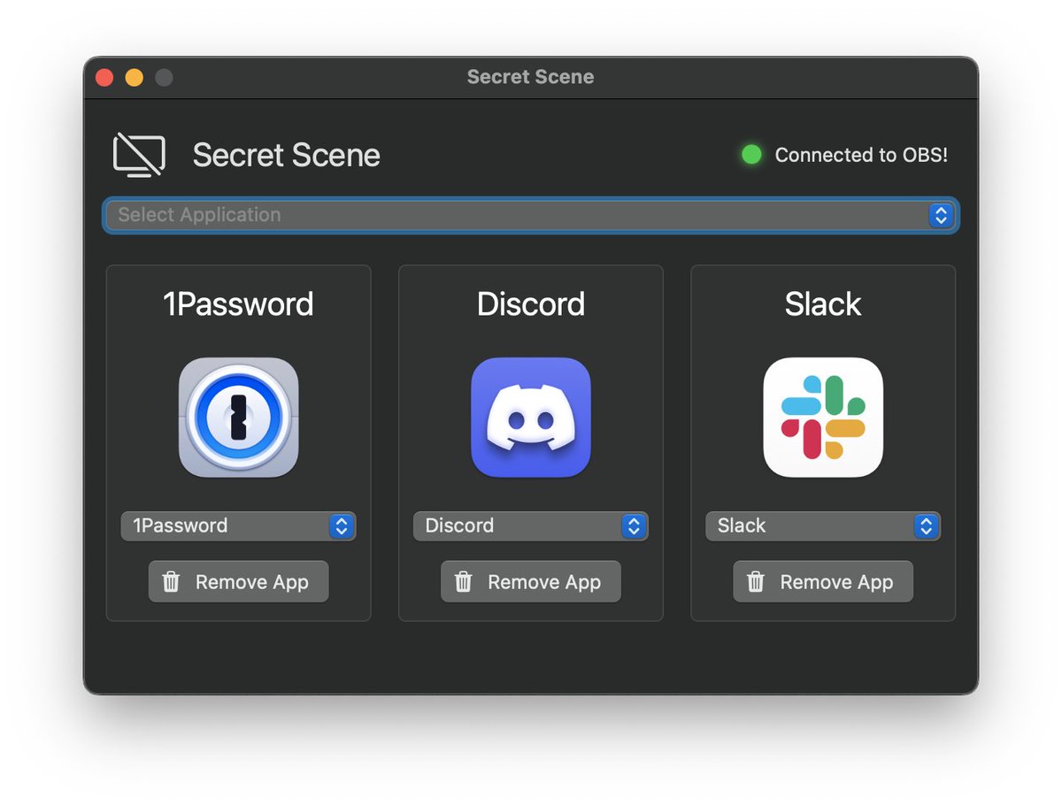 omnyistpro's tweet image. Want OBS to switch scenes when you tab into a 🤫 app? We'll be opening up testing slots for our first native application, Secret Scene, very soon™ so follow us for more! Here's a look!
We're Omnyist Productions. We build stuff for ourselves and hope you'll like the stuff too.