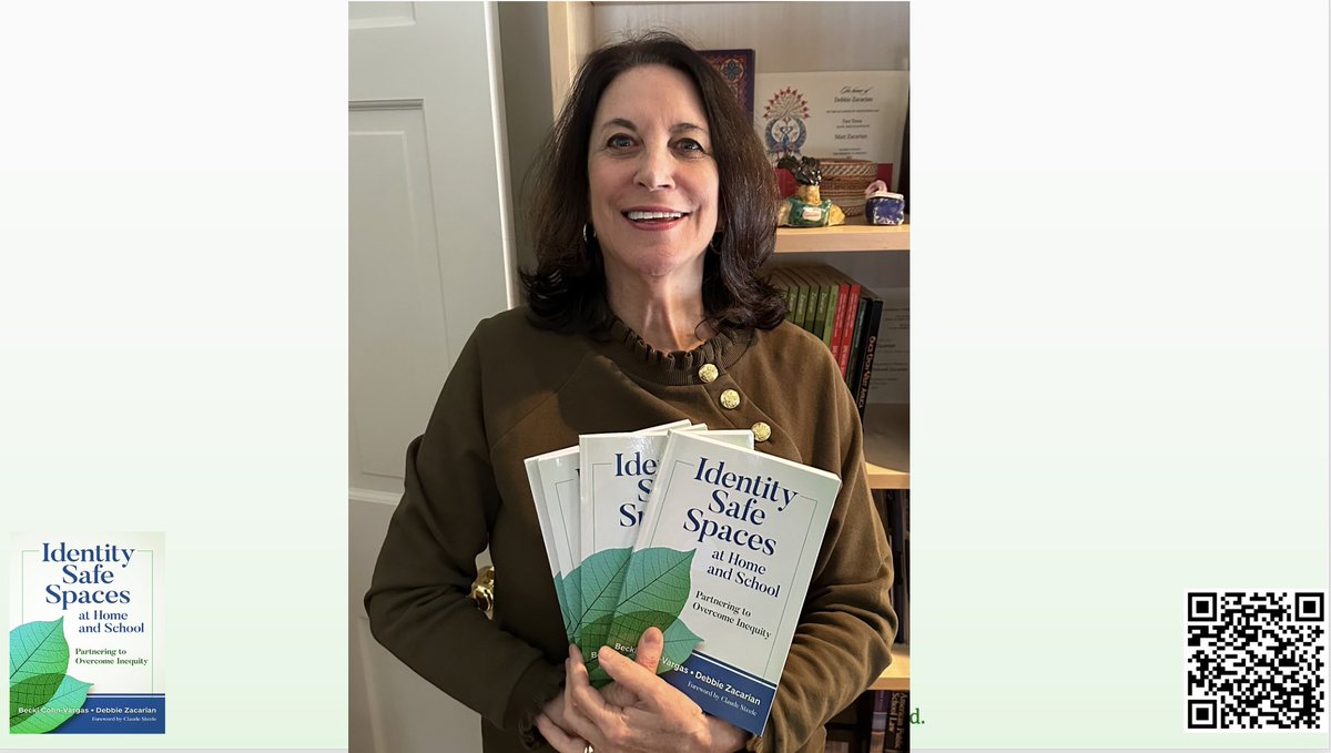 Excitedly received a copy of Identity Safe Spaces at Home & School: Partnering to Overcome Inequity co-authored with @Cohnvargas Thanks @TeachersCollege Press for making this possible & many contributors for bringing the ideas to life.