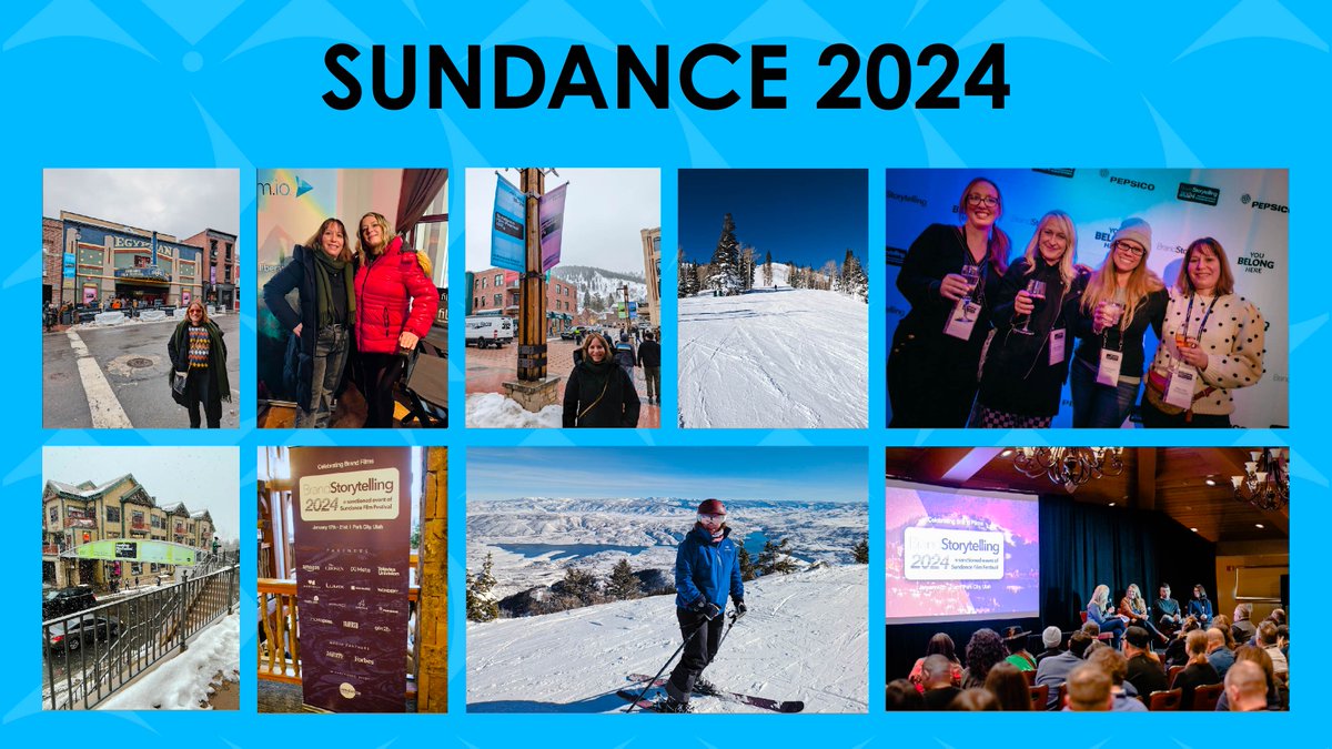 'I had the privilege of attending @brandstorytv and @sundancefest in Park City, and it was nothing short of invigorating, uplifting, and empowering. Congratulations to all the filmmakers, content creators, brand experts, and film studios.'  -Hillary Cutter, our founder and EP